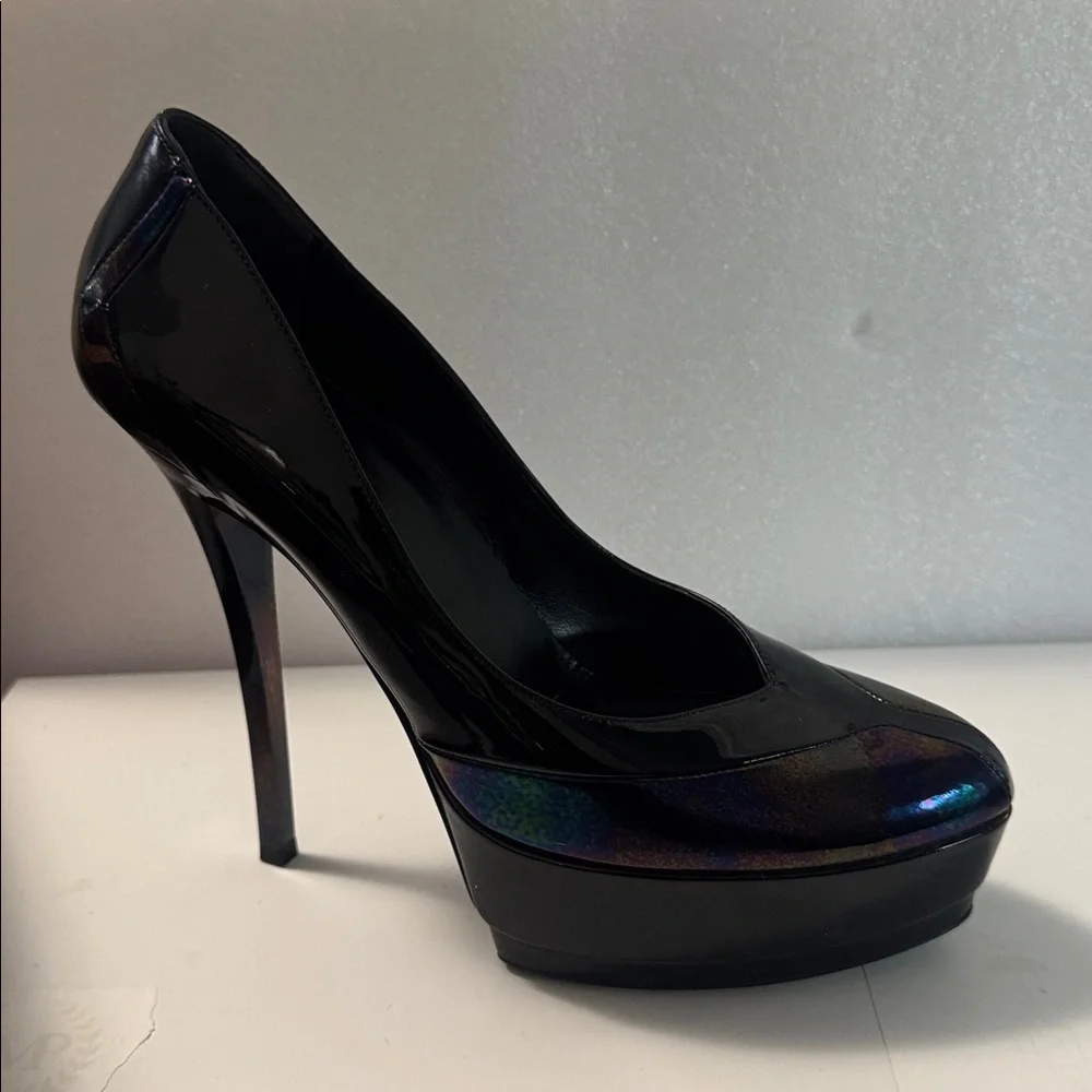 Elegant Gucci Oil Slick Platform Stiletto size 37,5 - Picture 11 of 16